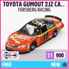 TOYOTA GUMOUT 2JZ CAMRY STOCK CAR 2010 FORSBERG RACING