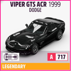 VIPER GTS ACR 1999 DODGE