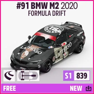 #91 BMW M2 2020 FORMULA DRIFT