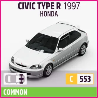 CIVIC TYPE R 1997 HONDA