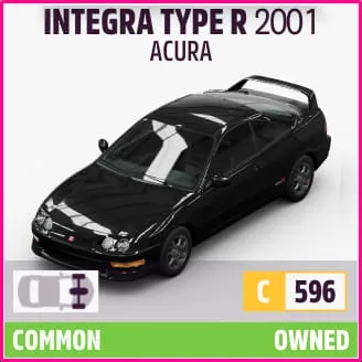 INTEGRA TYPE R 2001 ACURA