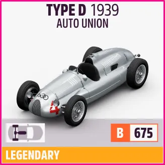 TYPE D 1939 AUTO UNION