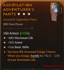 ASSIMILATION ADVENTURER'S PANTS