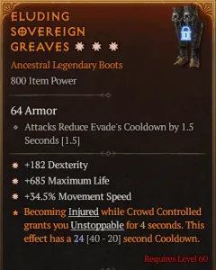 ELUDING SOVEREIGN GREAVES