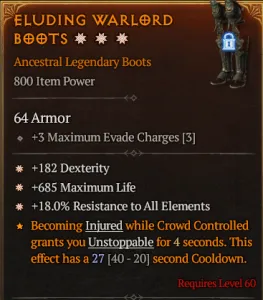 ELUDING WARLORD BOOTS