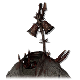 Corrupted Pilgrim Belled Cape