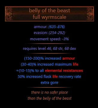 6 Link Belly of the Beast