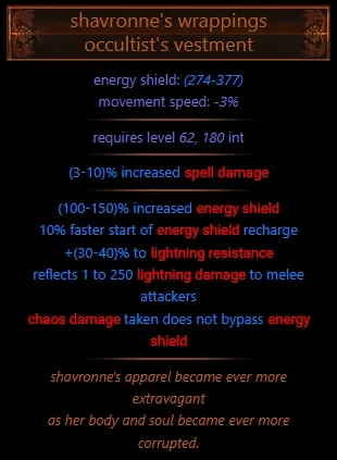 6 Link Shavronne's Wrappings