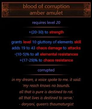 Blood of Corruption