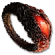 Blistering Bond Ruby Ring#17